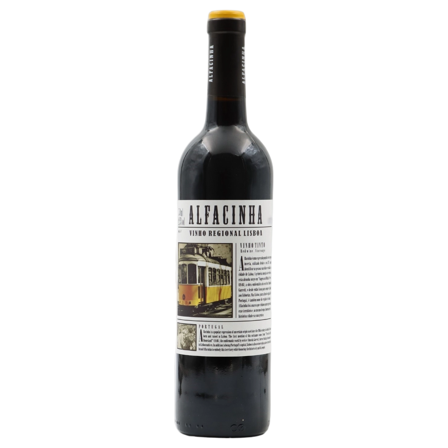 A bottle of Alfacinha Red 2024 750ml Red Wine