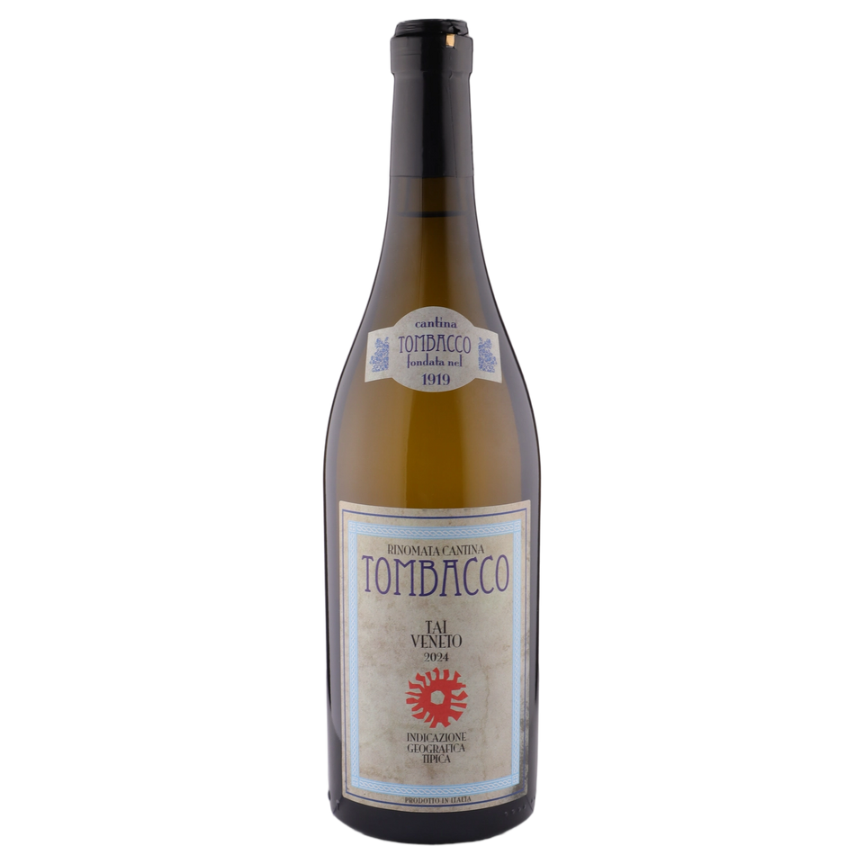 A bottle of Tombacco Tai Veneto White 2024 750ml White Wine