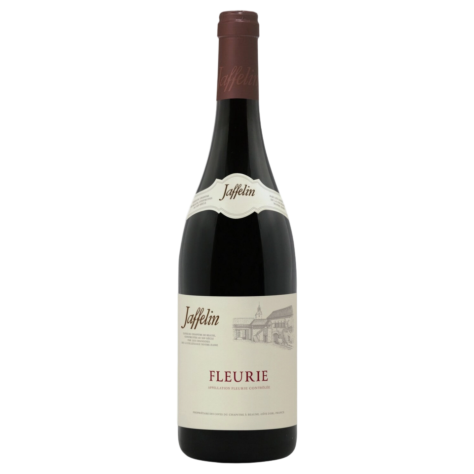 A bottle of Jaffelin Fleurie 2024 750ml Red Wine