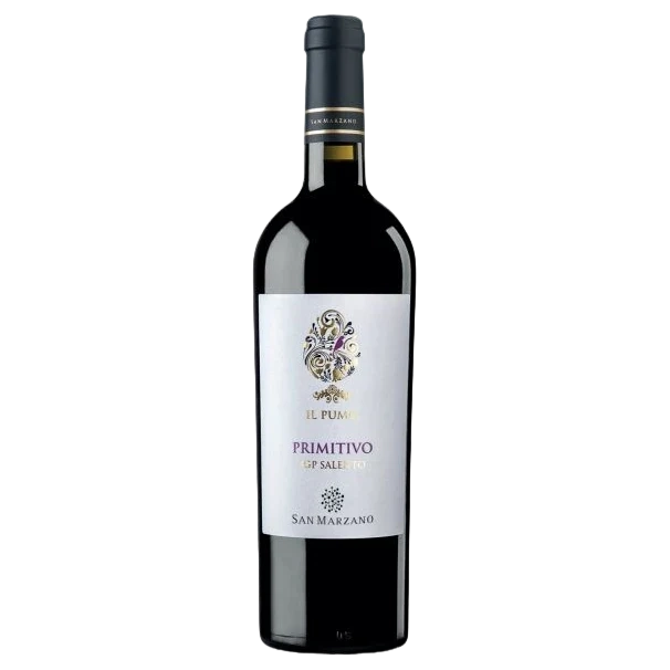 A bottle of San Marzano il Pumo Primitivo Puglia IGP 2024 750ml Red Wine