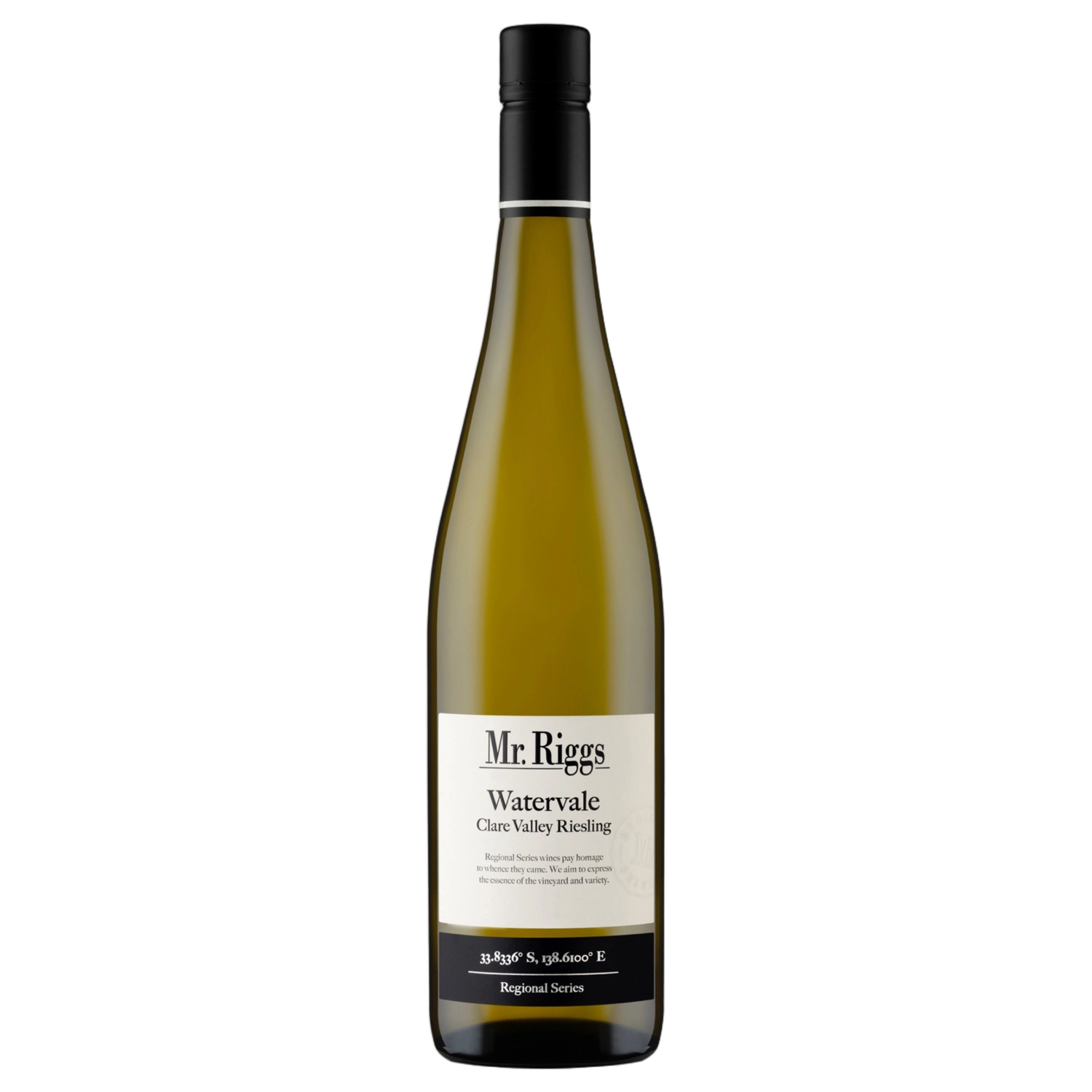 A bottle of Mr. Riggs Watervale Riesling 2026 750ml White Wine