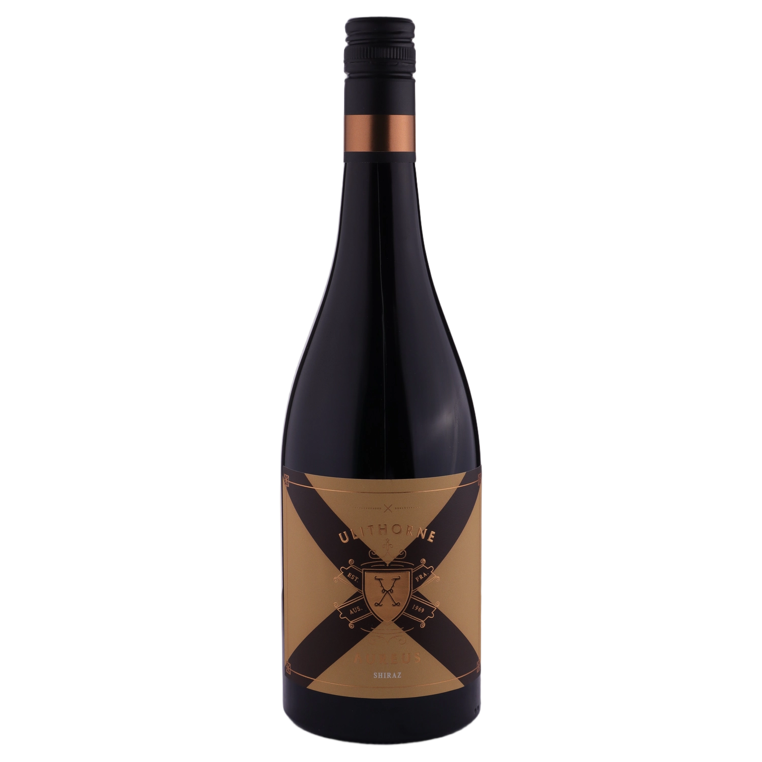 A bottle of Ulithorne Aureus McLaren Vale Shiraz 2021 750ml Red Wine