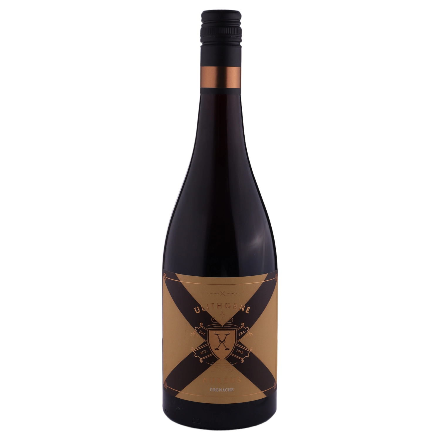 A bottle of Ulithorne Aureus McLaren Vale Grenache 2024 750ml Red Wine