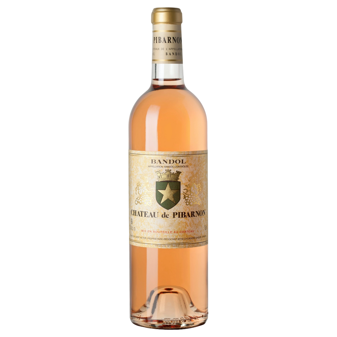 A bottle of Château de Pibarnon Bandol Rosé 2025 750ml Rose Wine