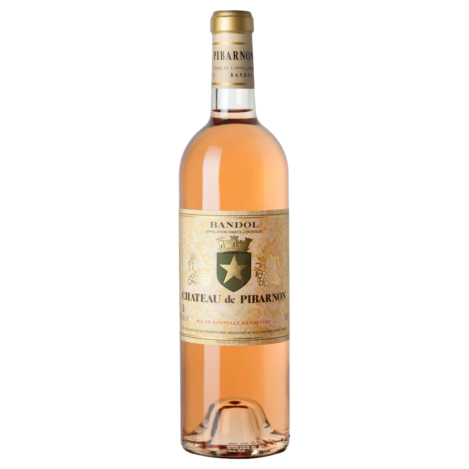 A bottle of Château de Pibarnon Bandol Rosé 2025 750ml Rose Wine
