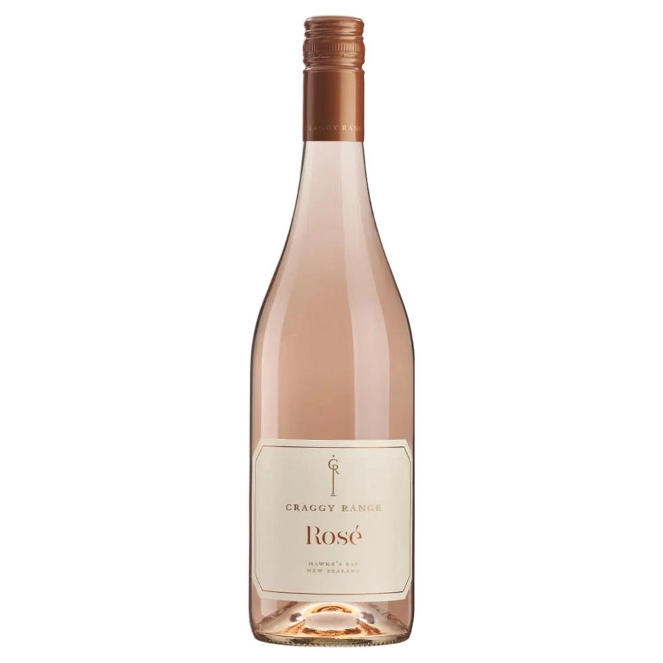 A bottle of Craggy Range Hawkes Bay Rose 2026 750ml Rose Wine