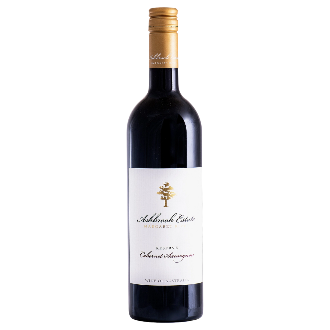 A bottle of Ashbrook Estate Reserve Cabernet Sauvignon 2019 750ml Red Wine