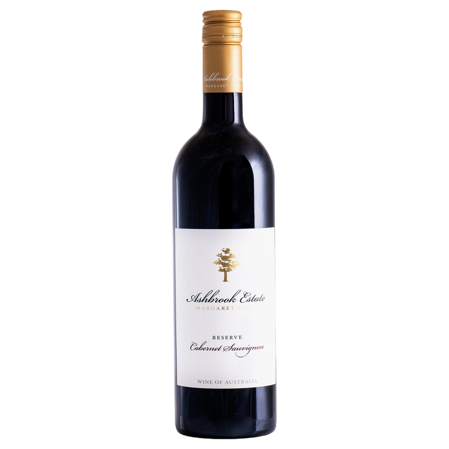 A bottle of Ashbrook Estate Reserve Cabernet Sauvignon 2019 750ml Red Wine