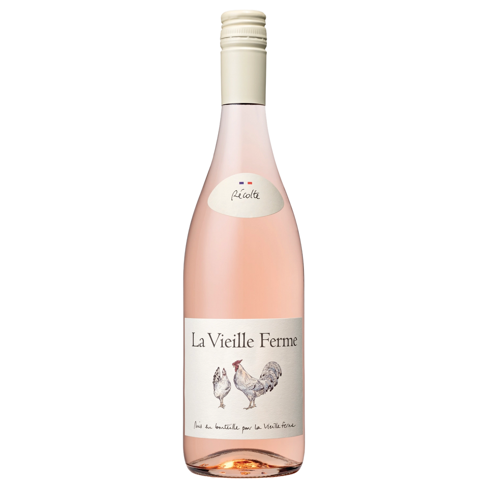 A bottle of La Vieille Ferme Rosé 2025 750ml Red Wine