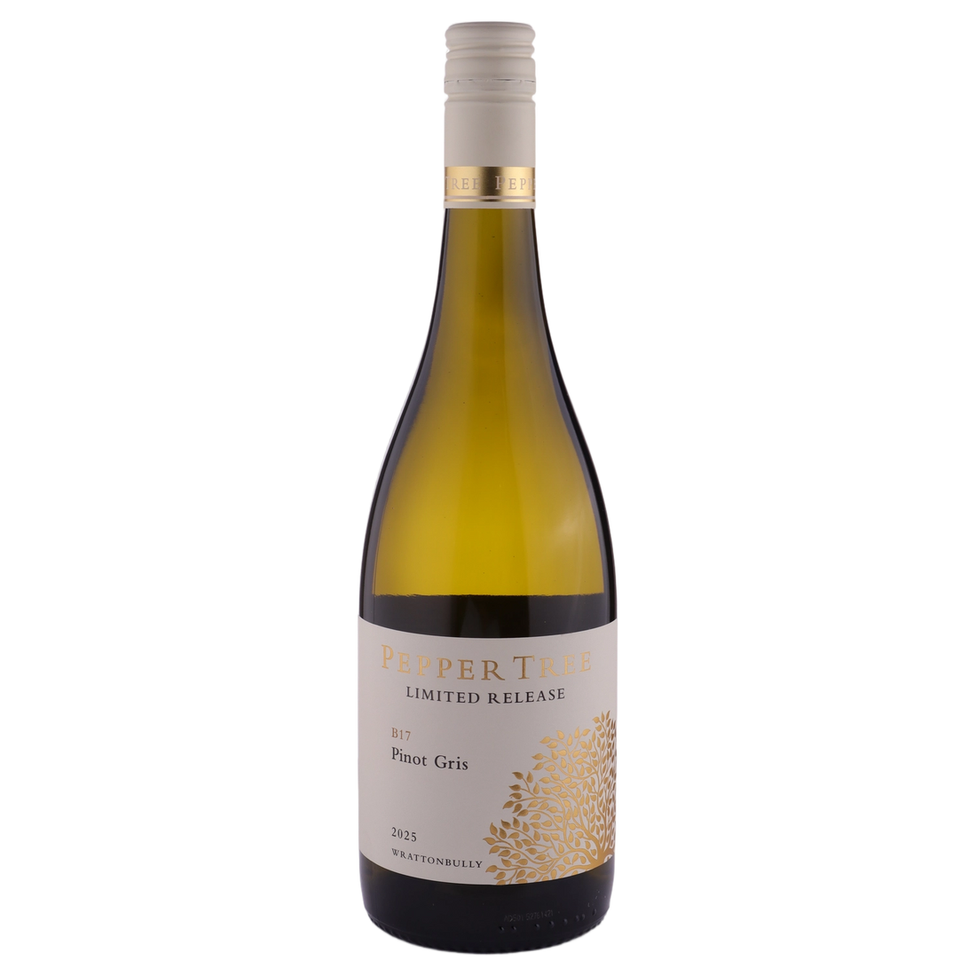 A bottle of Pepper Tree Limited Release B17 Pinot Gris 2025 750ml White Wine