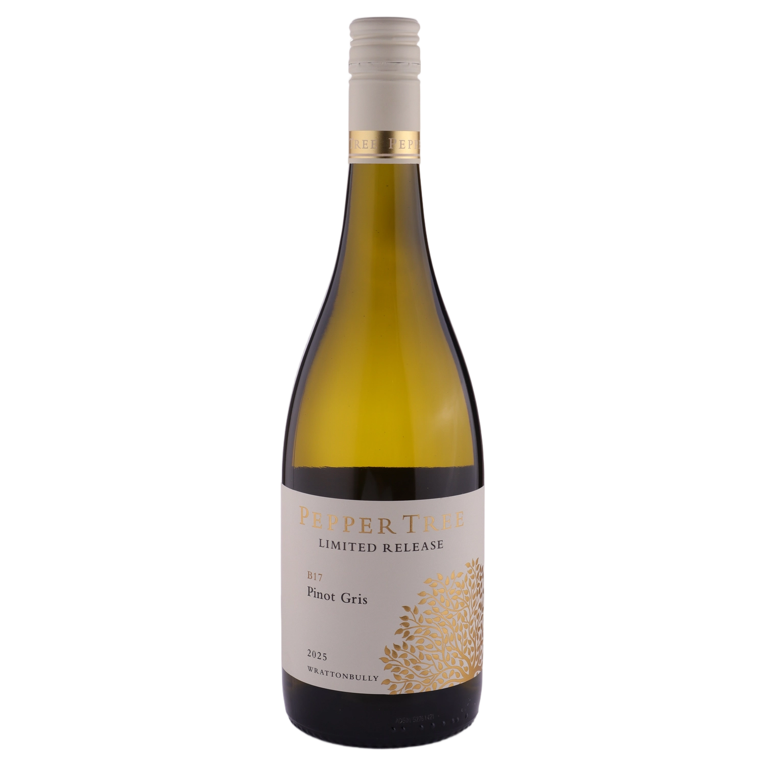 A bottle of Pepper Tree Limited Release B17 Pinot Gris 2025 750ml White Wine