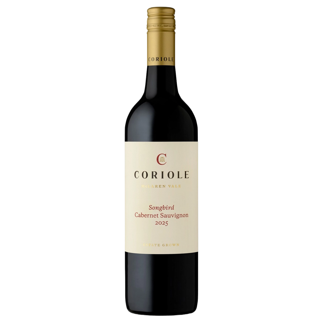 A bottle of Coriole Songbird Cabernet 2025 750ml Red Wine