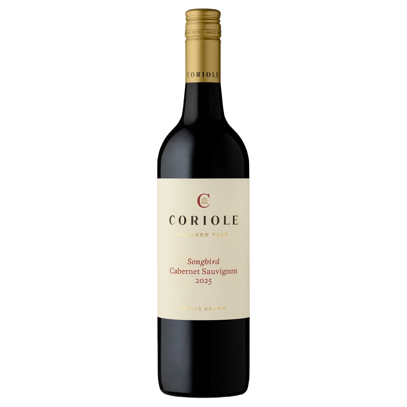 A bottle of Coriole Songbird Cabernet 2025 750ml Red Wine