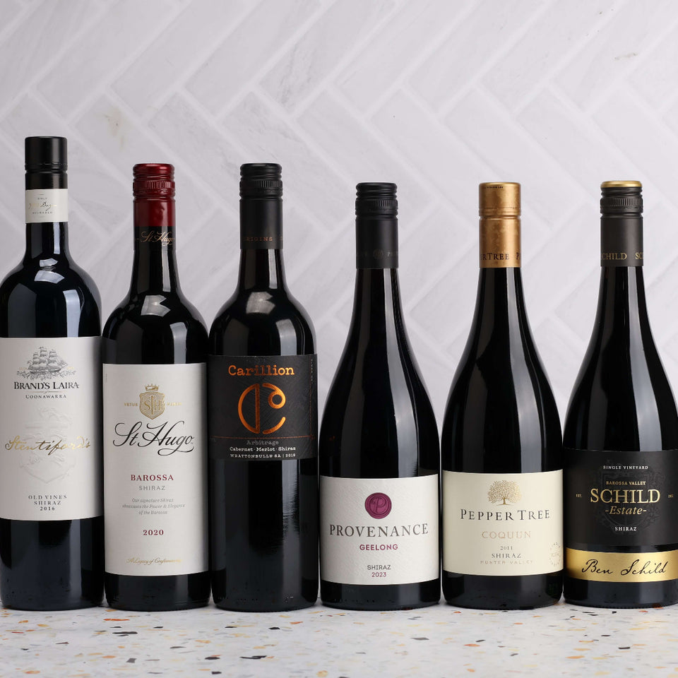 A collection of Halliday Heroes Reds 6pack from The Wine Collective