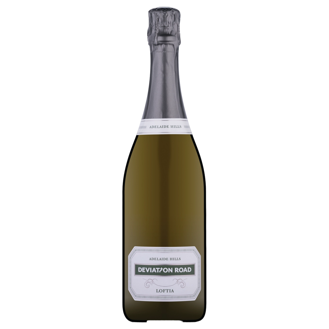 A bottle of Deviation Road Loftia Vintage Brut 2023 750ml Sparkling Wine