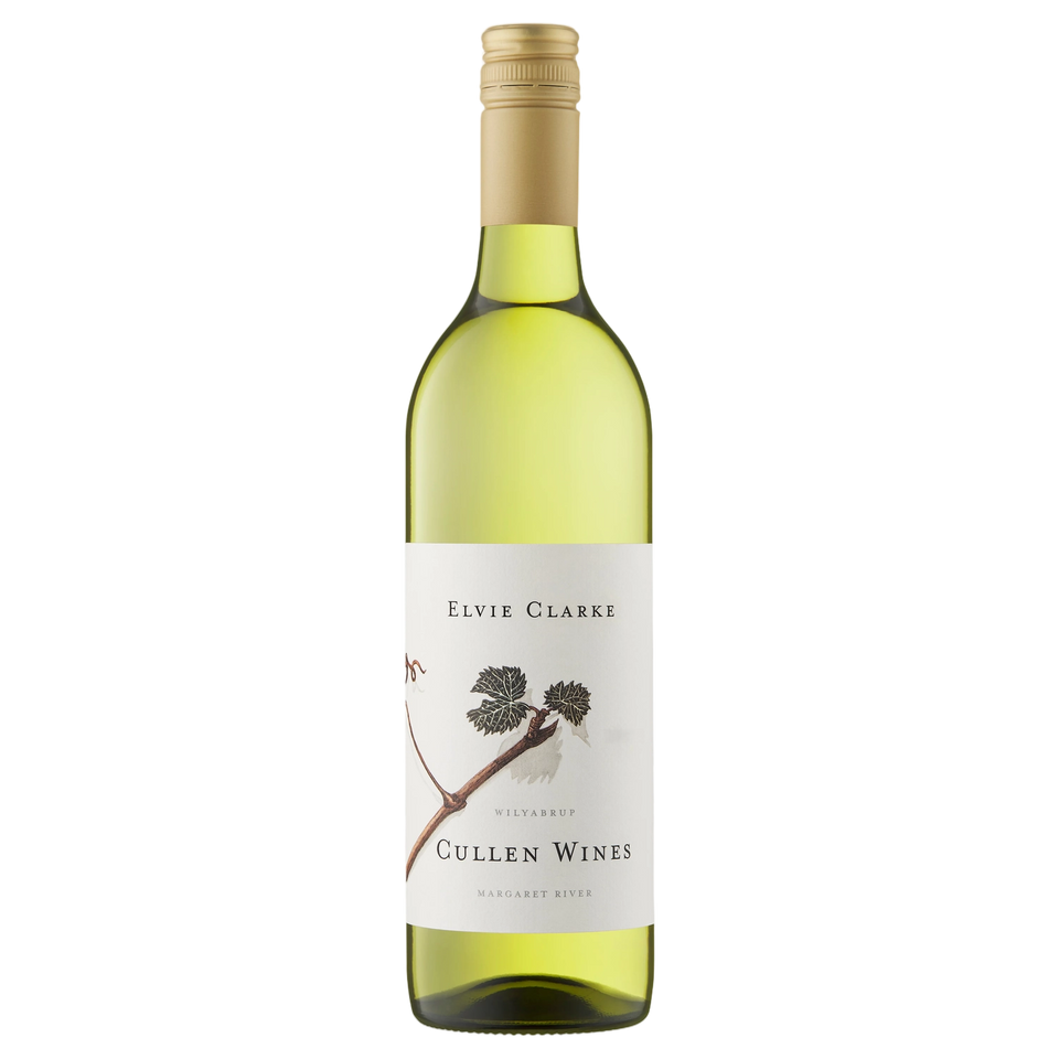A bottle of Cullen Mangan Elvie Clark Sauvignon Blanc Semilon 2025 750ml White Wine