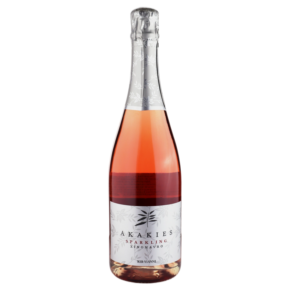 A bottle of Kir Yianni Akakies Sparkling Rose 2025 750ml Sparkling Wine