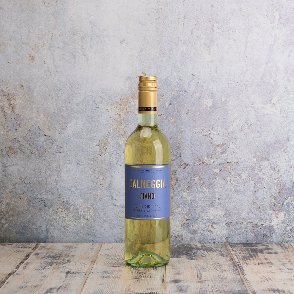 A bottle of Calneggia Fiano 2021 750ml White Wine