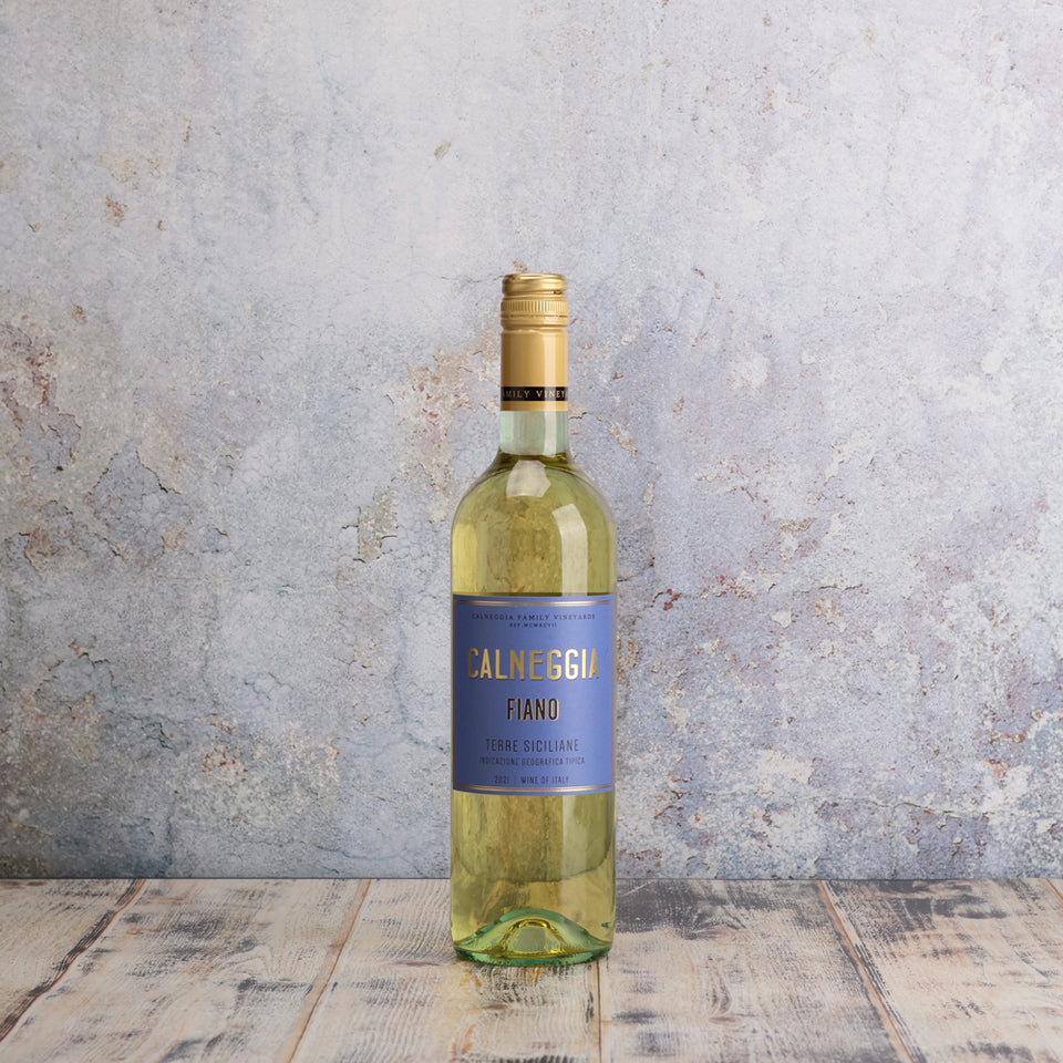 A bottle of Calneggia Fiano 2021 750ml White Wine