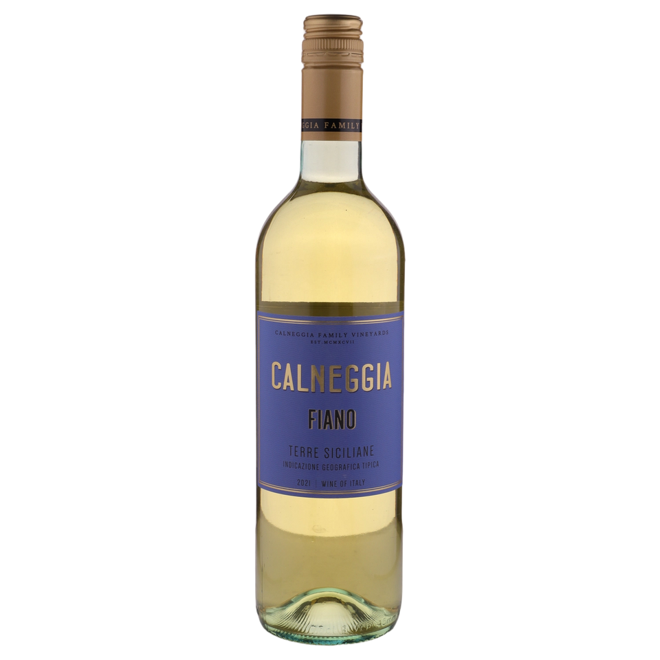 A bottle of Calneggia Fiano 2021 750ml White Wine