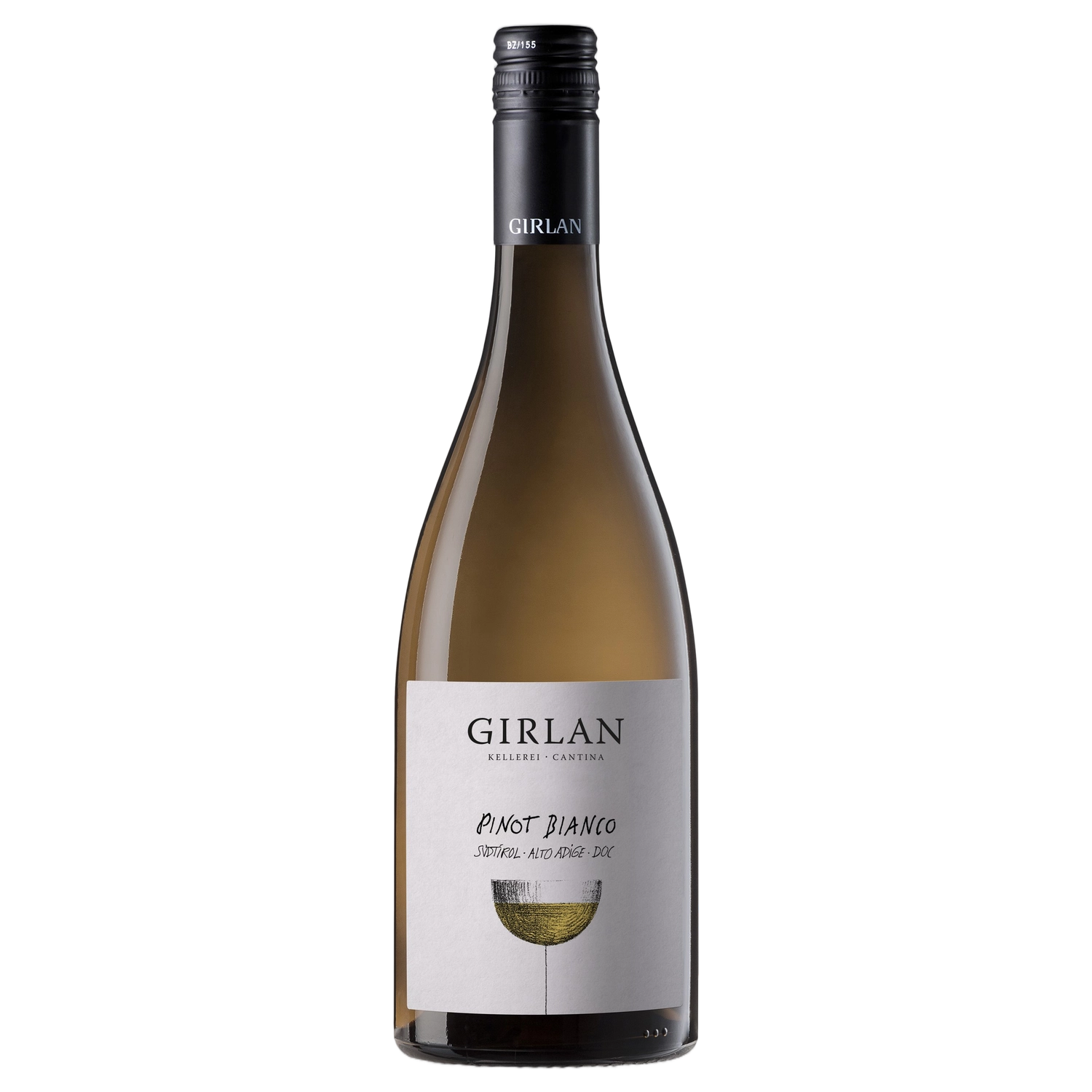 A bottle of Girlan Alto Adige Pinot Bianco 2025 750ml White Wine