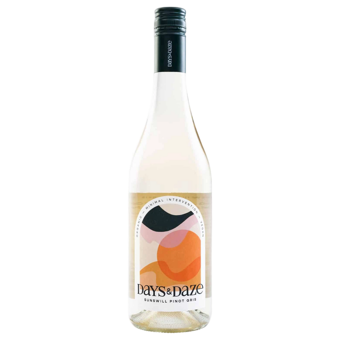 A bottle of Days & Daze Sunswill Organic Pinot Gris 2026 750ml White Wine