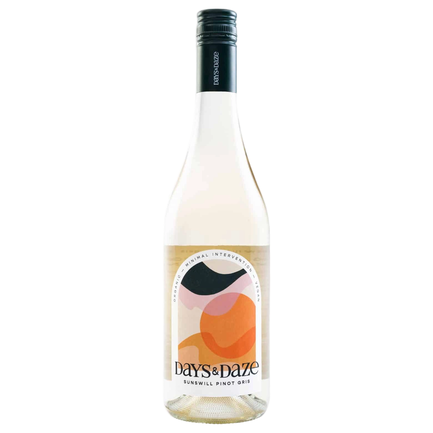A bottle of Days & Daze Sunswill Organic Pinot Gris 2026 750ml White Wine