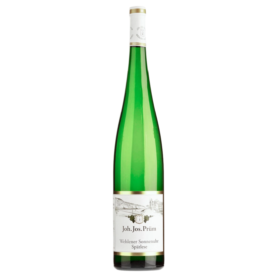 A bottle of Joh Jos Prüm Wehlener Sonnenuhr Riesling Spätlese () 2024 1500ml White Wine
