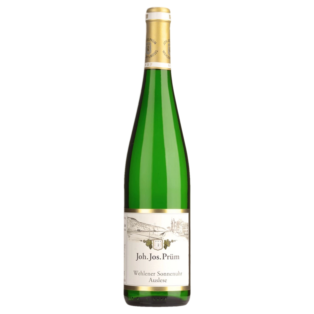A bottle of Joh Jos Prüm Wehlener Sonnenuhr Riesling Auslese () 2018 375ml White Wine