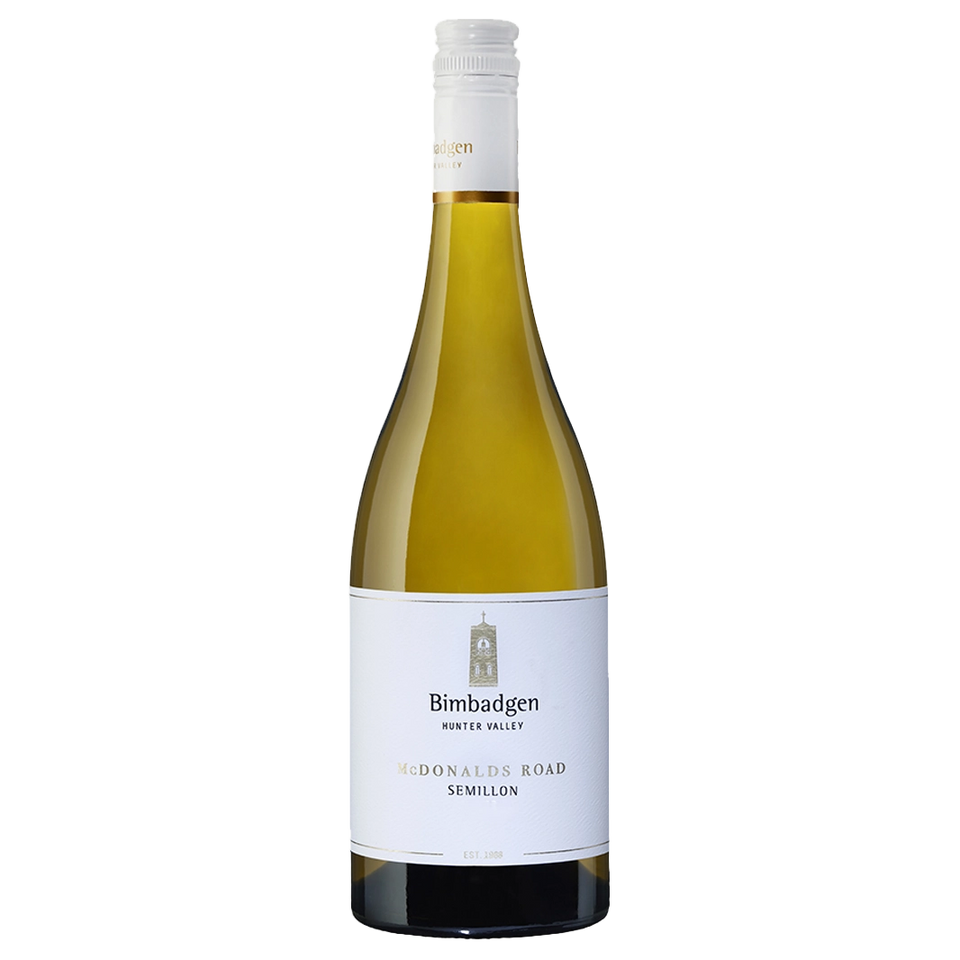 A bottle of Bimbadgen Single Vineyard McDonalds Road Semillon 2023 750ml White Wine