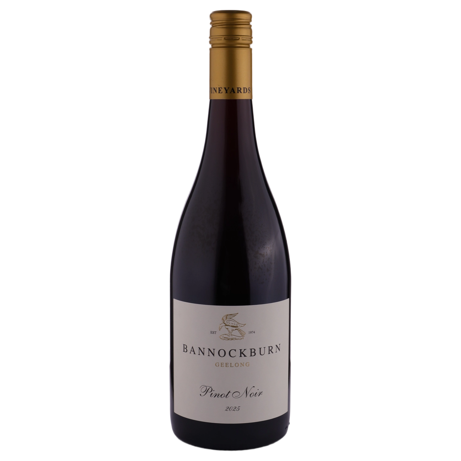 A bottle of Bannockburn Pinot Noir 2025 750ml Red Wine