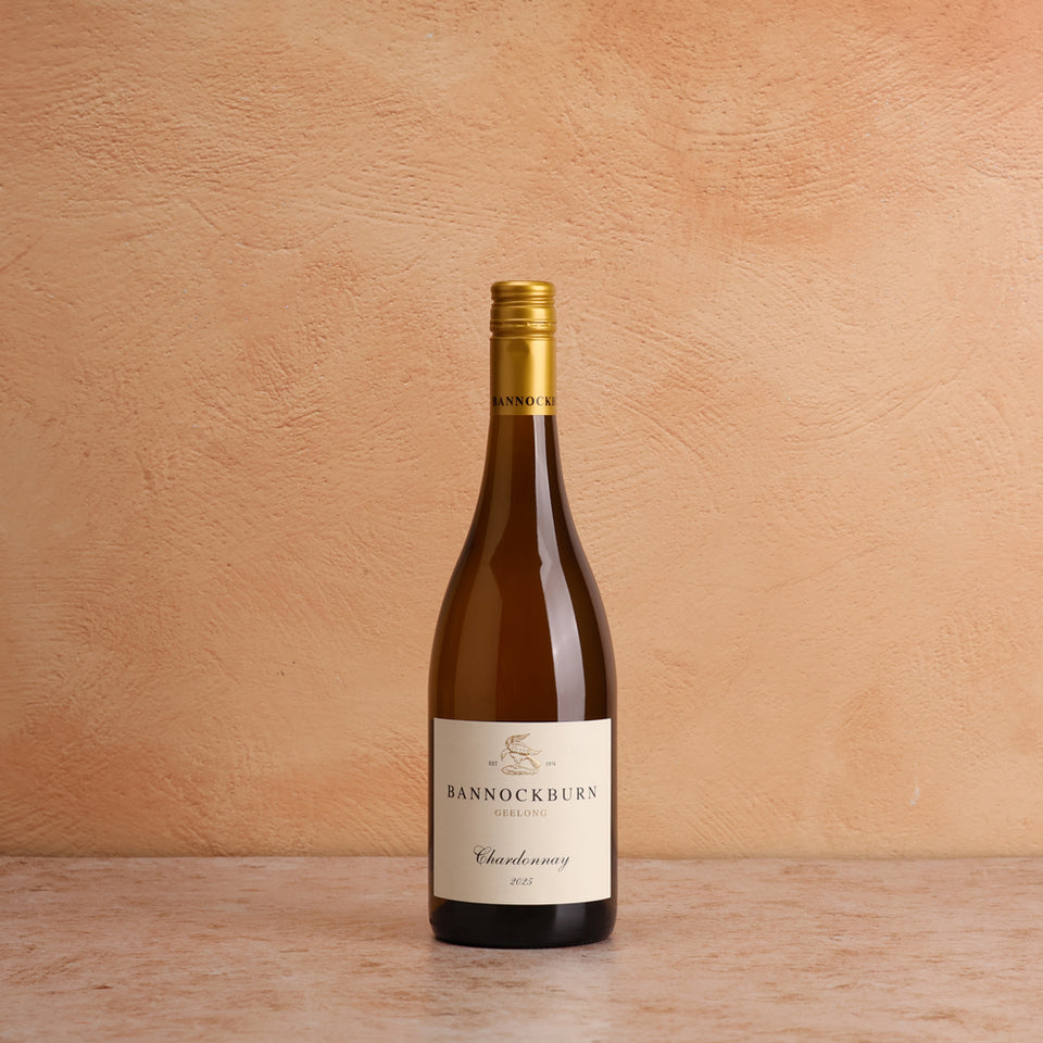 A bottle of Bannockburn Chardonnay 2025 750ml White Wine