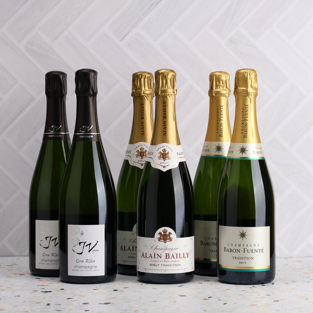 A collection of EOFY Champagne Sale 6 Pack from The Wine Collective