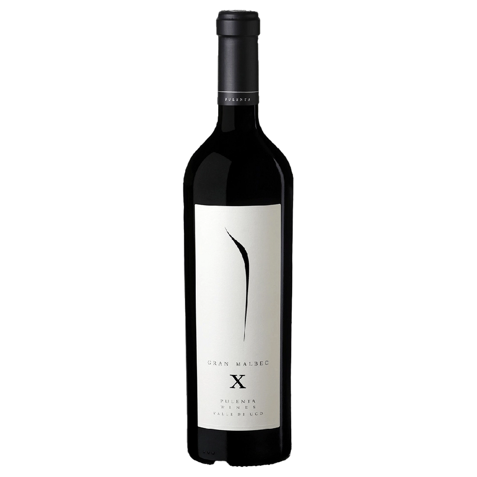 A bottle of Pulenta 'Gran' Malbec 2021 750ml Red Wine