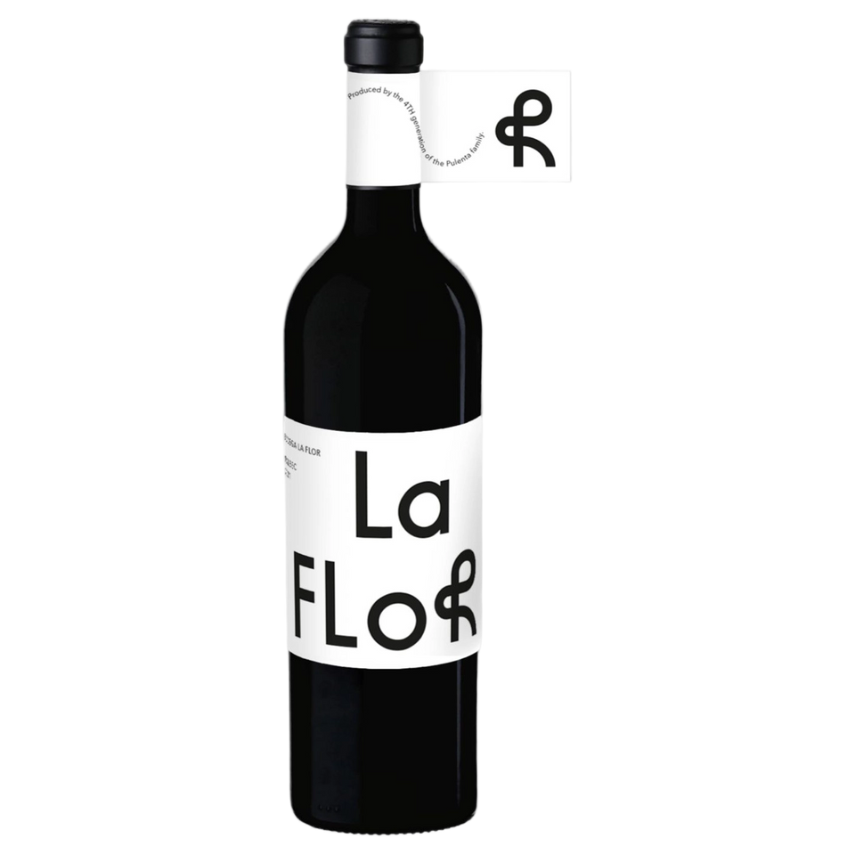 A bottle of Pulenta La Flor Malbec 2023 750ml Red Wine