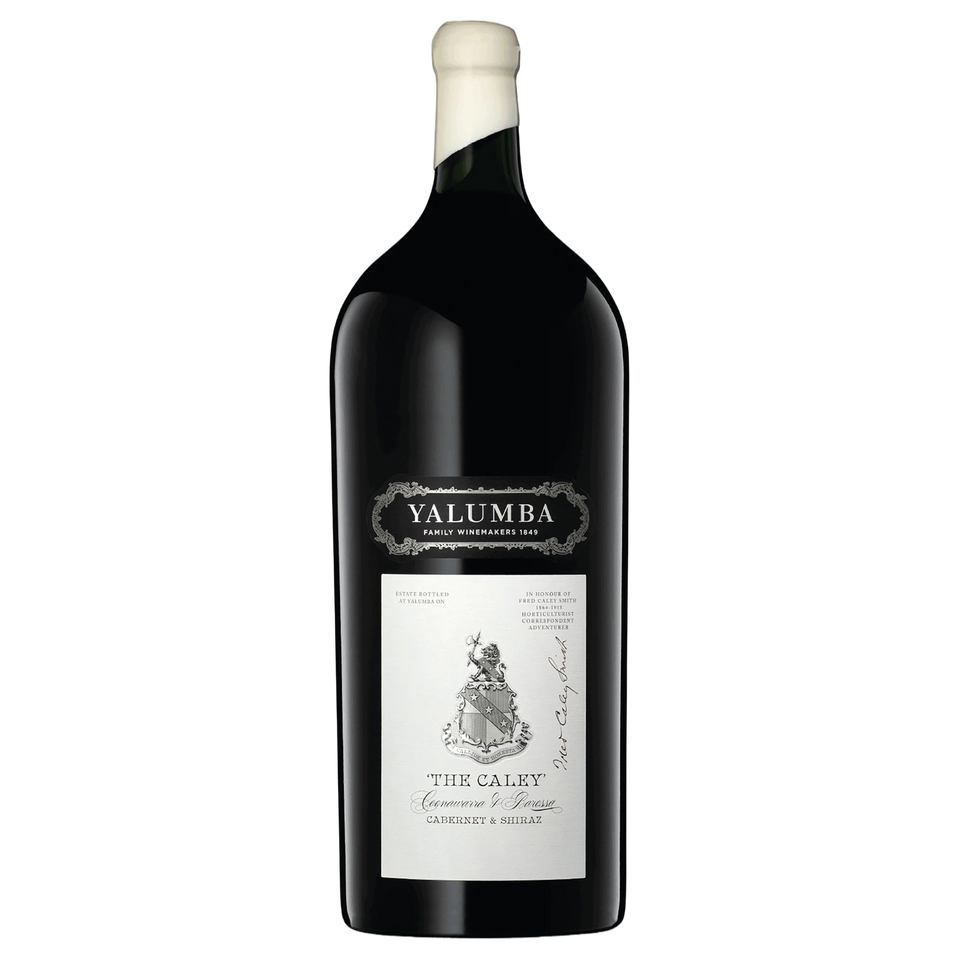 A bottle of Yalumba The Caley Cabernet & Shiraz 2021 6000ml Red Wine