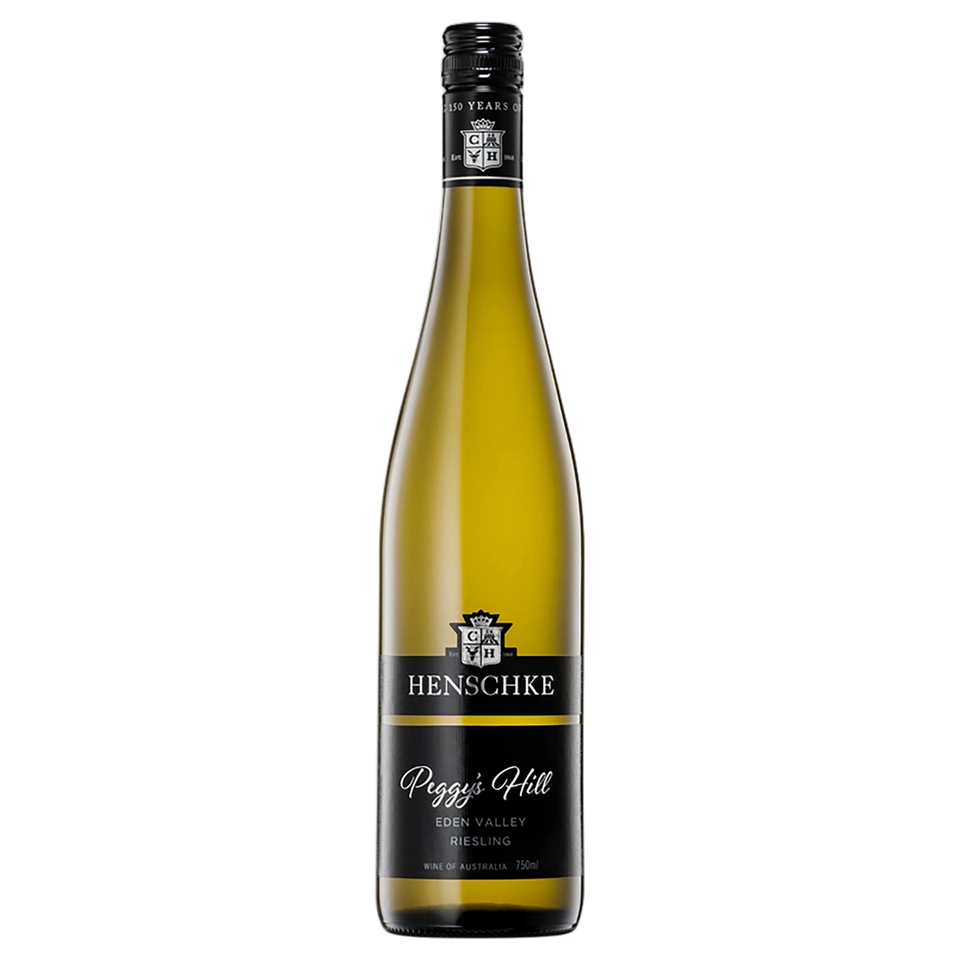 A bottle of Henschke Peggy's Hill Riesling 2026 750ml White Wine