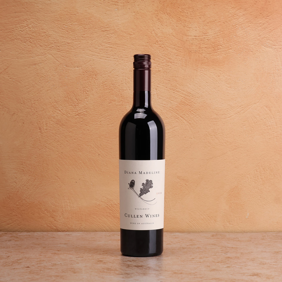 A bottle of Cullen Diana Madeline 2024 750ml Red Wine