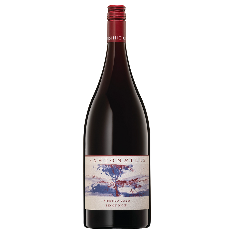 A bottle of Ashton Hills Piccadilly Valley Pinot Noir 2024 1500ml Red Wine
