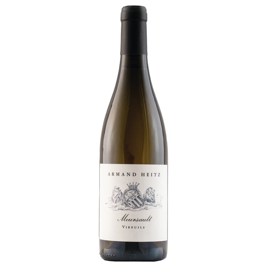 A bottle of Armand Heitz Meursault Les Vireuils 2020 750ml White Wine
