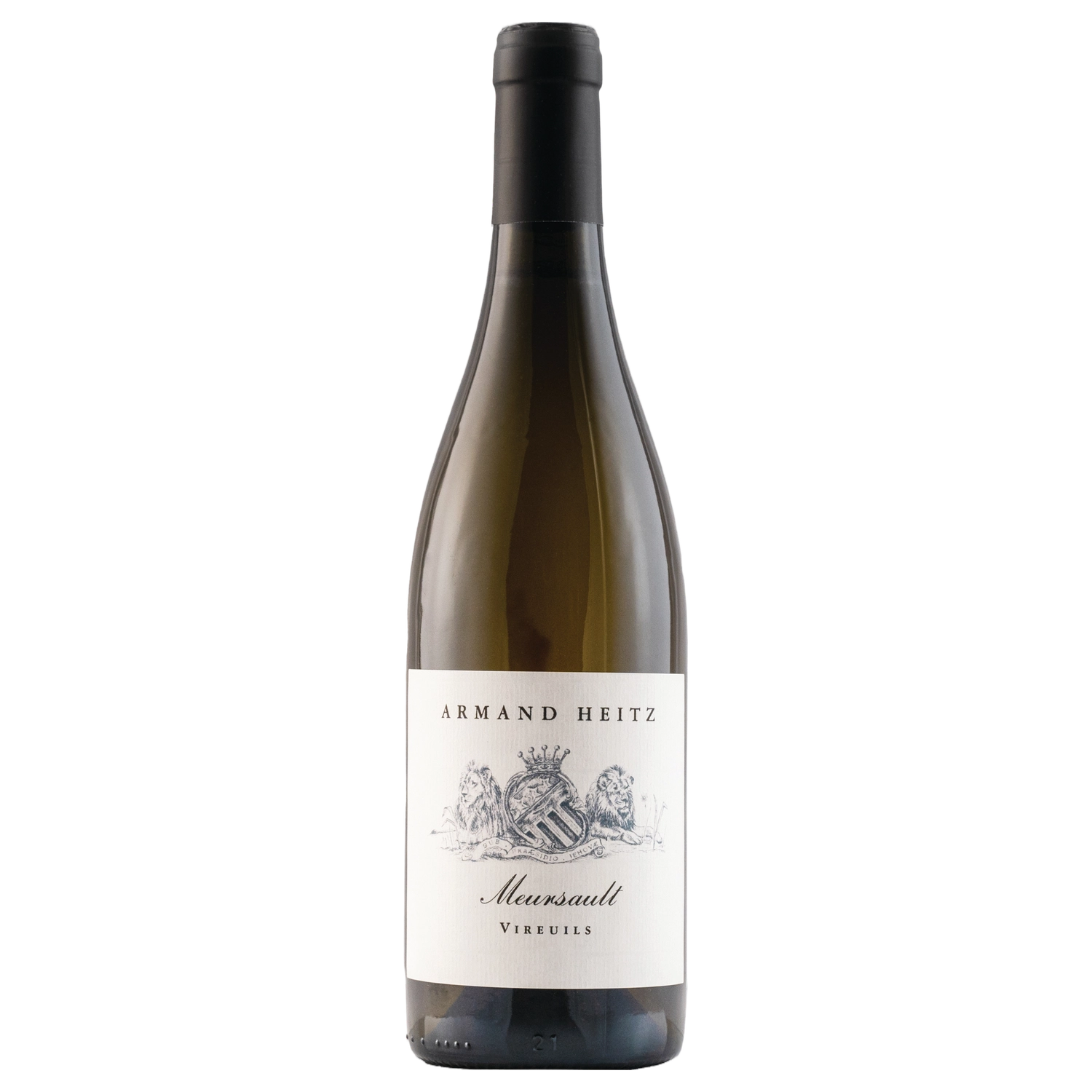 A bottle of Armand Heitz Meursault Les Vireuils 2020 750ml White Wine