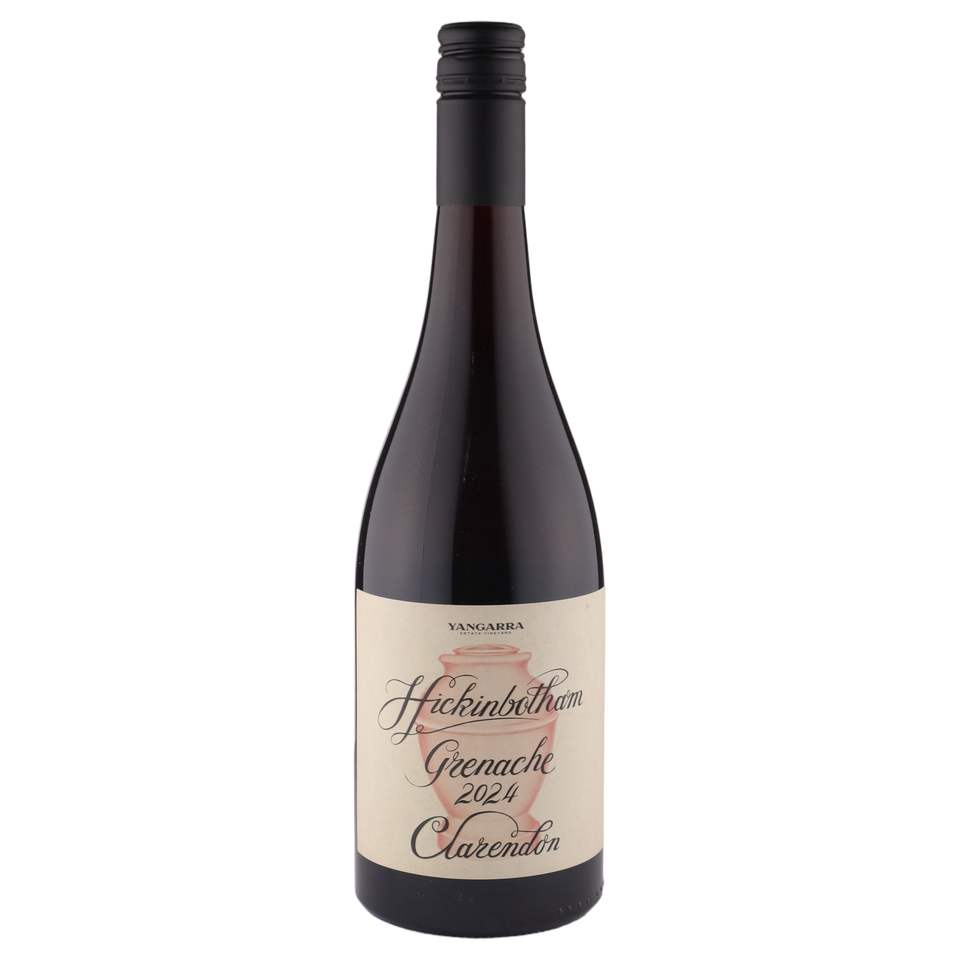 A bottle of Yangarra Hickinbotham Grenache 2024 750ml Red Wine