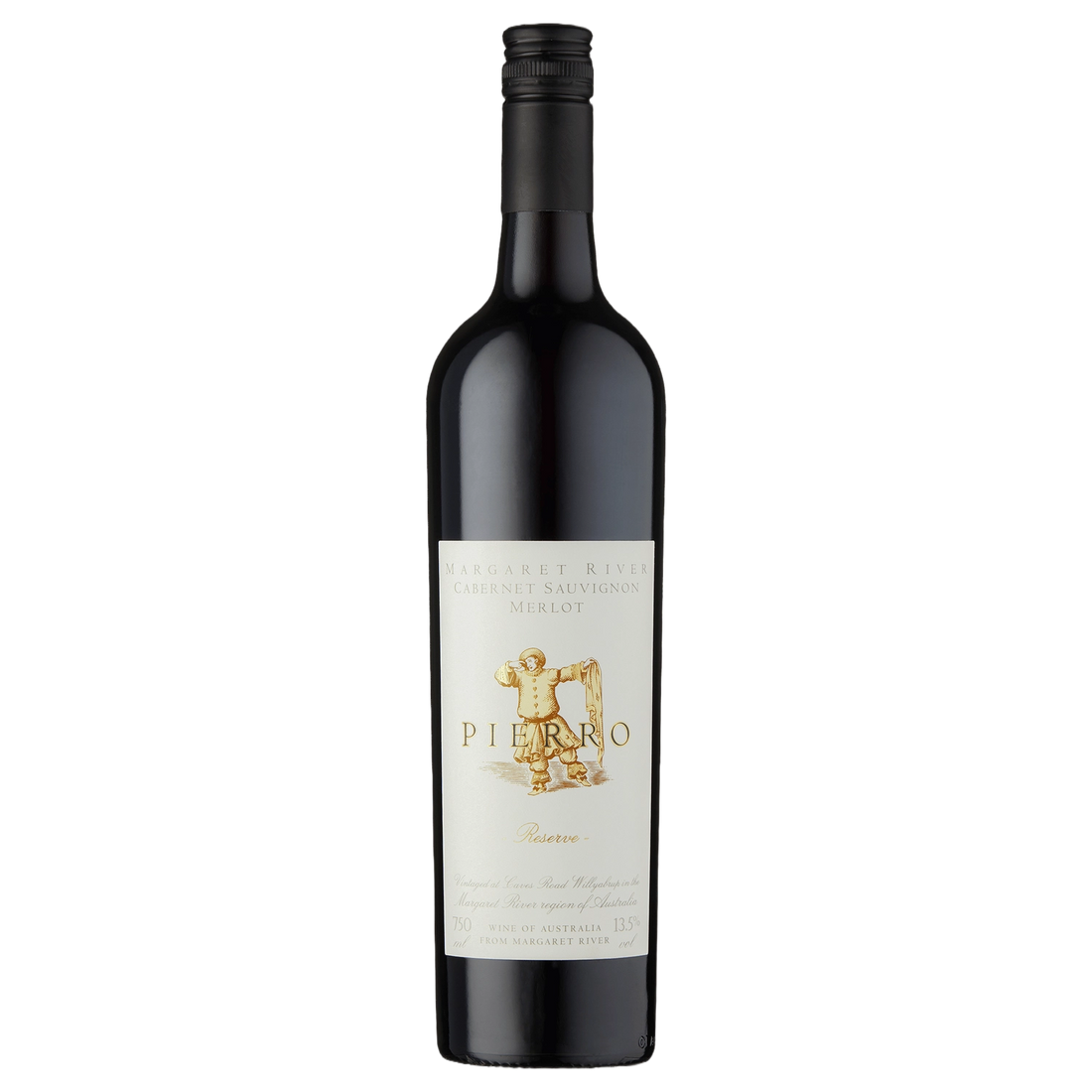 A bottle of Pierro Reserve Cabernet Merlot 2022 750ml Red Wine