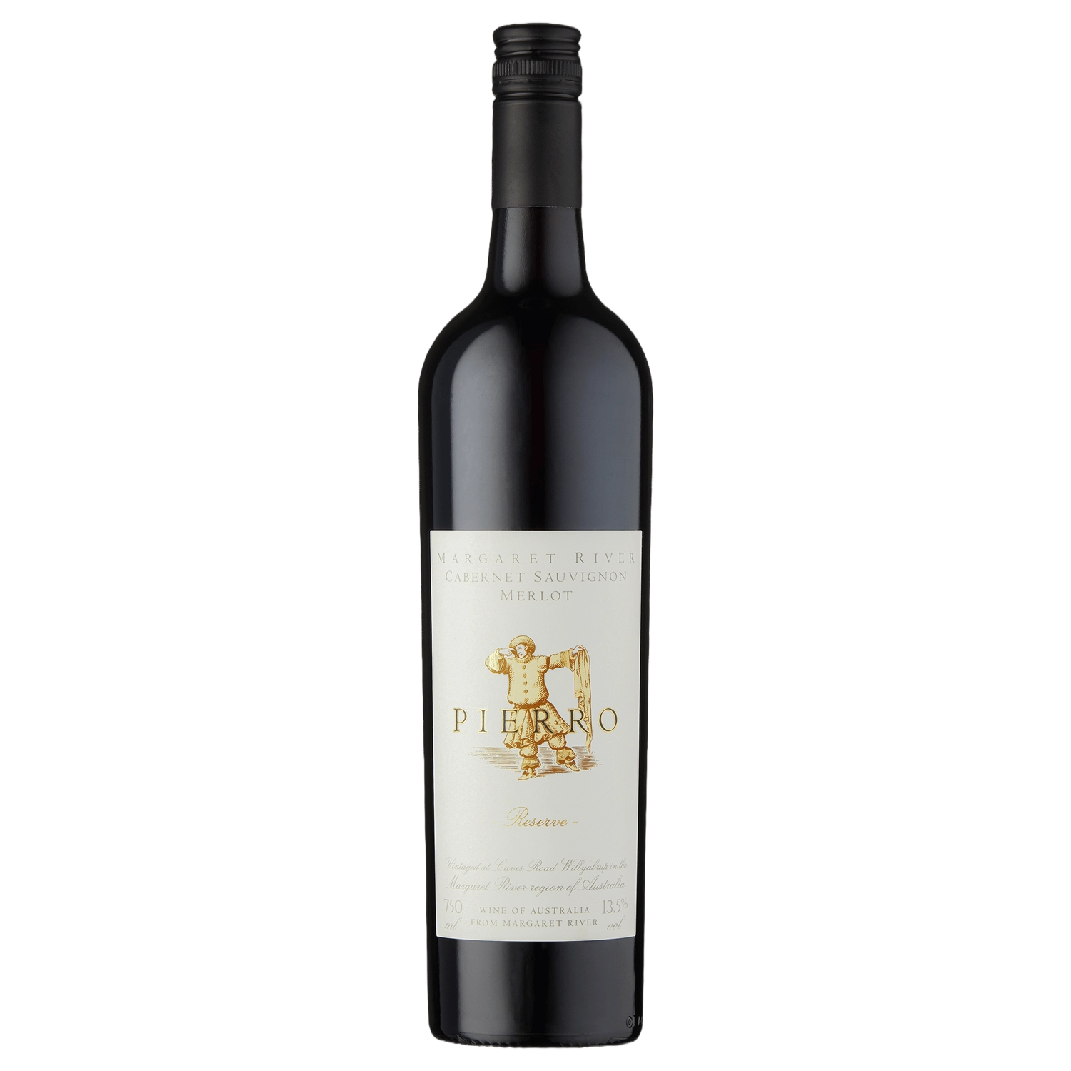 A bottle of Pierro Reserve Cabernet Merlot 2022 750ml Red Wine