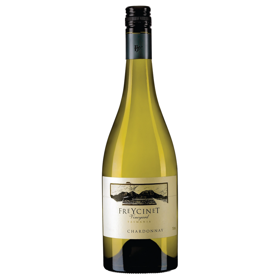 A bottle of Freycinet Chardonnay 2025 750ml White Wine