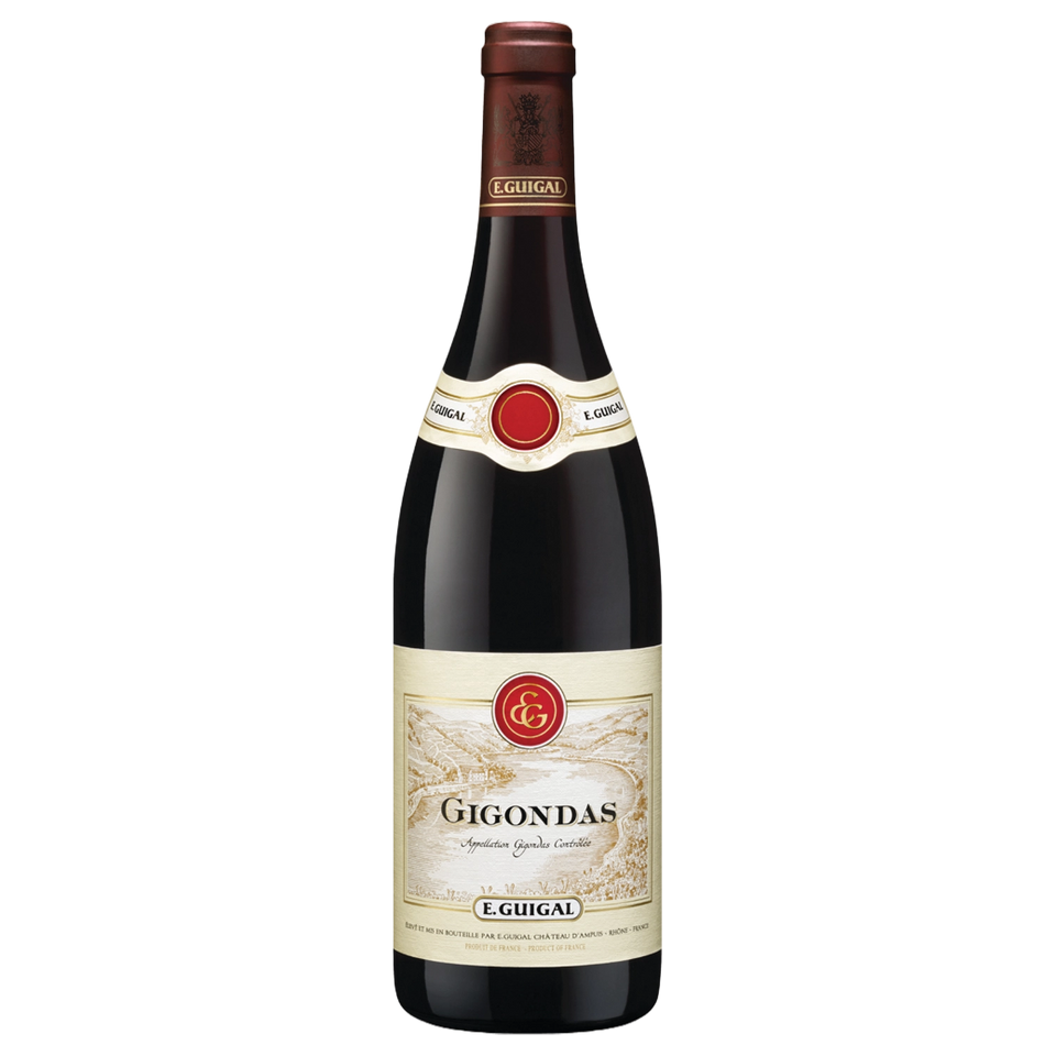 A bottle of Guigal Gigondas 2020 750ml Red Wine