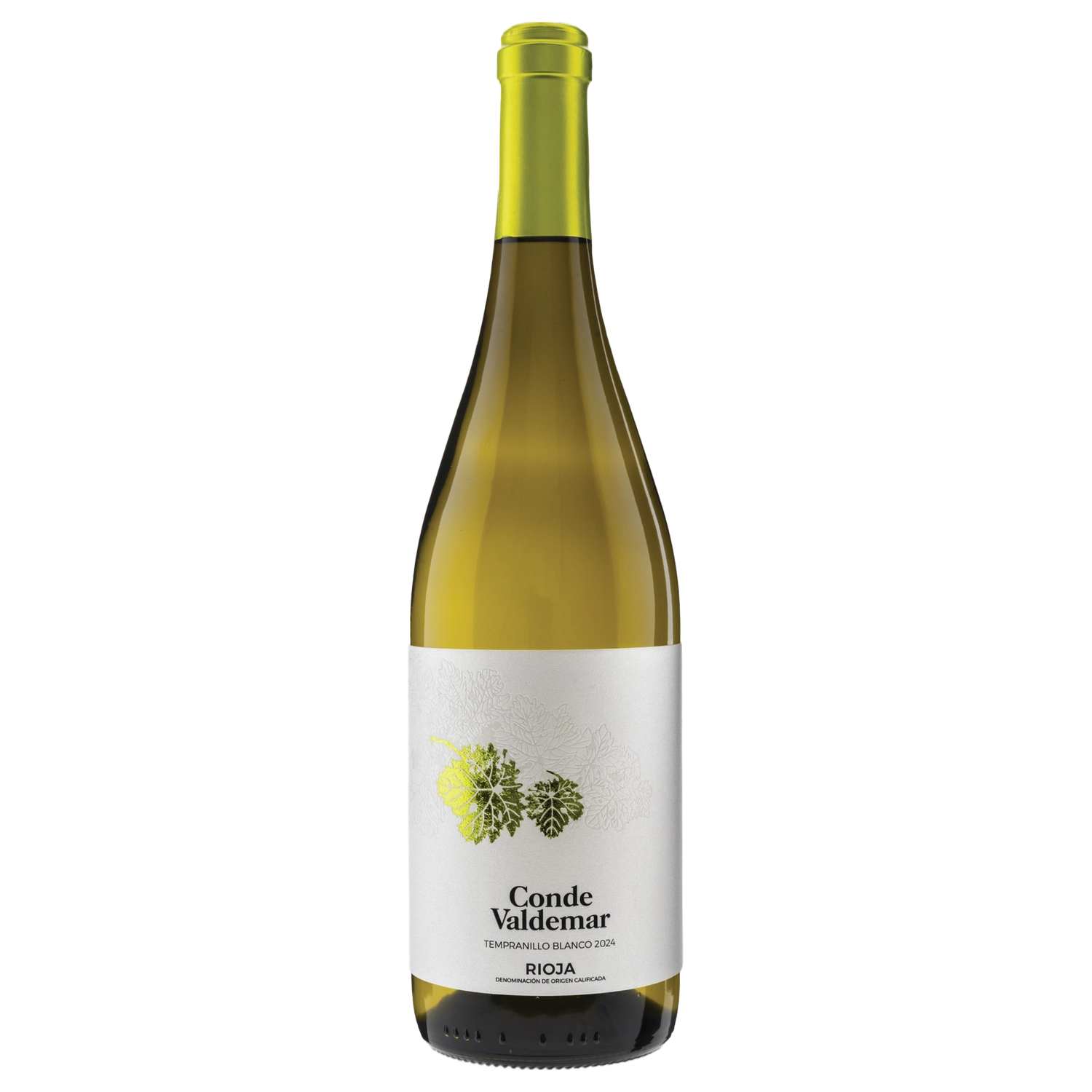 A bottle of Bodegas Valdemar Conde Valdemar Tempranillo Blanco DOCa Rioja 2024 750ml White Wine