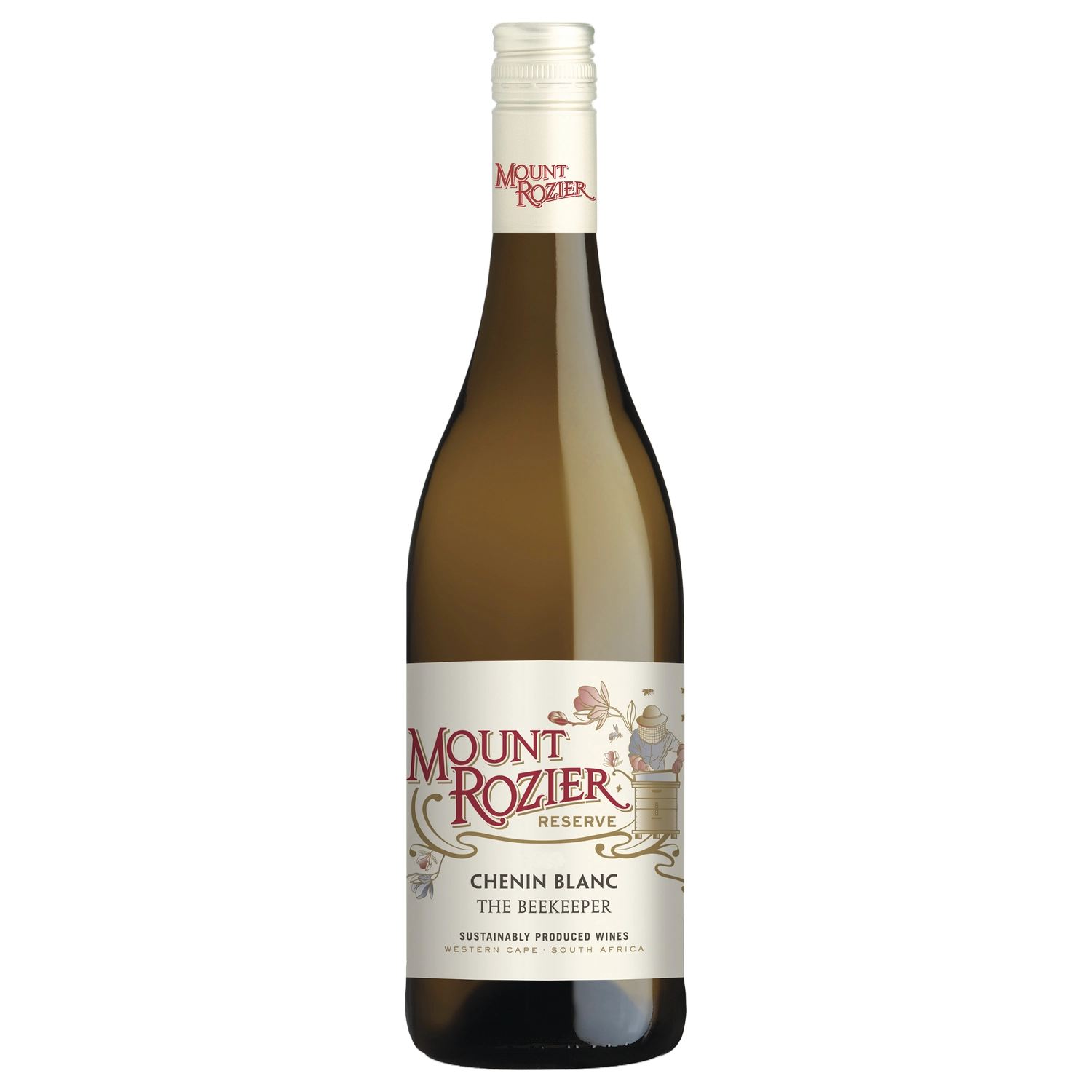 A bottle of Mount Rozier Reserve The Beekeeper Chenin Blanc 2022 750ml White Wine