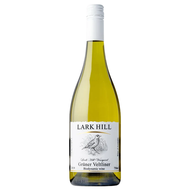 A bottle of Lark Hill Estate Gruner Veltliner 2024 750ml White Wine