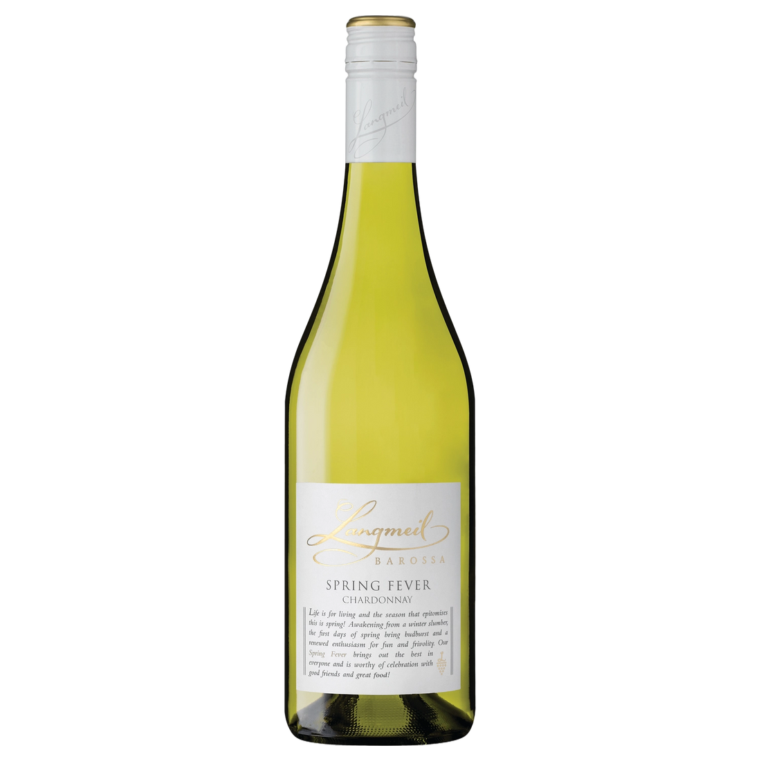 A bottle of Langmeil Spring Fever Chardonnay 2025 750ml White Wine